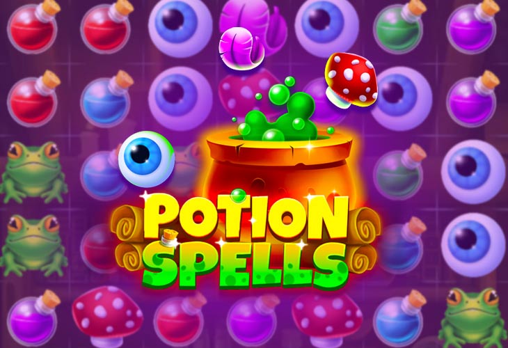 Potion Spells Slot Game Screenshot