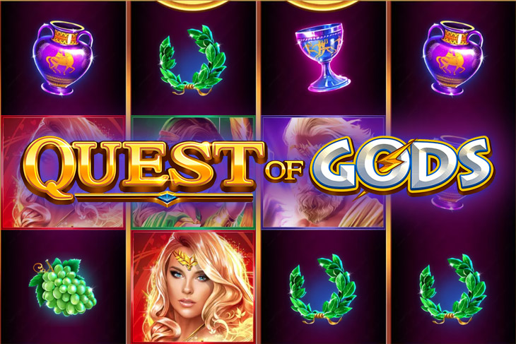Quest Of Gods Slot Game Screenshot