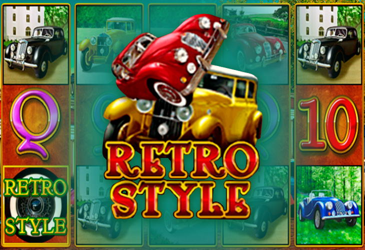 Retro Style Slot Game Screenshot