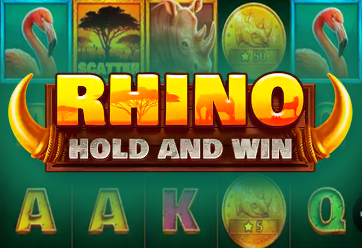 Rhino Hold and Win Slot Game Screenshot