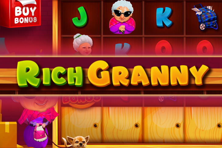 Rich Granny Slot Game Screenshot