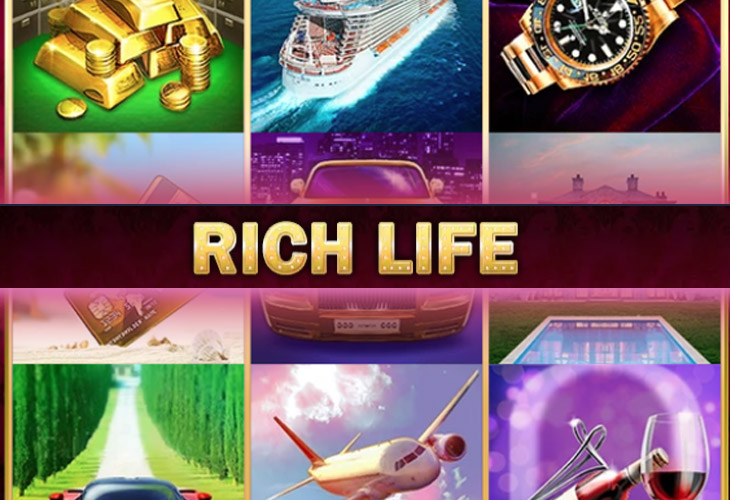 Rich Life Slot Game Screenshot