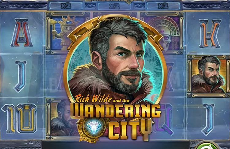 Rich Wilde and the Wandering City Slot Game Screenshot