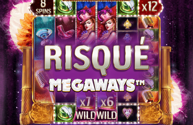 Risque MegaWays Slot Game Screenshot