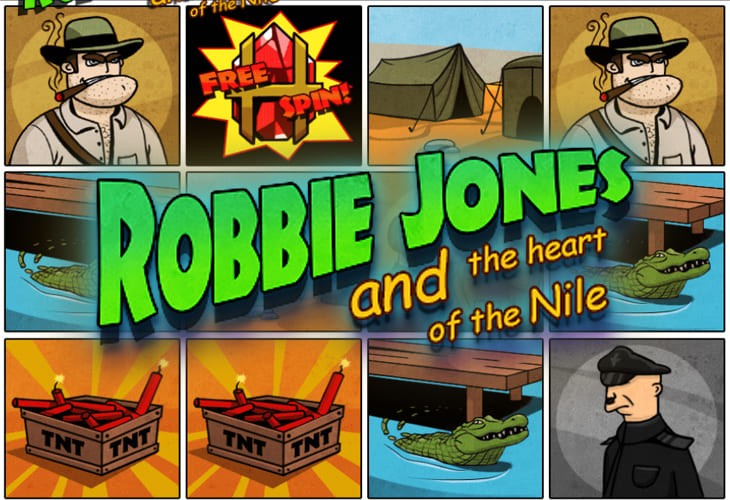 Robbie Jones Slot Game Screenshot