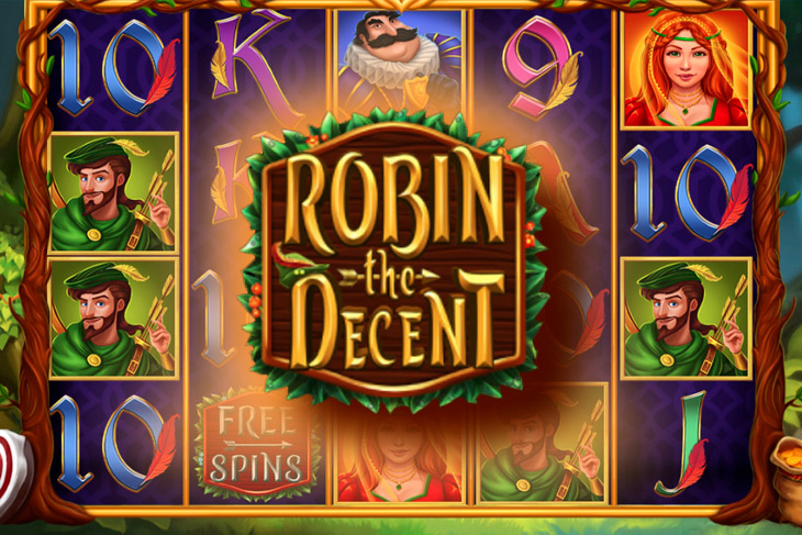 Robin The Decent Slot Game Screenshot