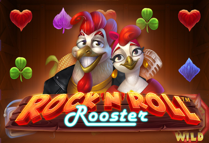 Rock n Roll Rooster Slot Game Screenshot