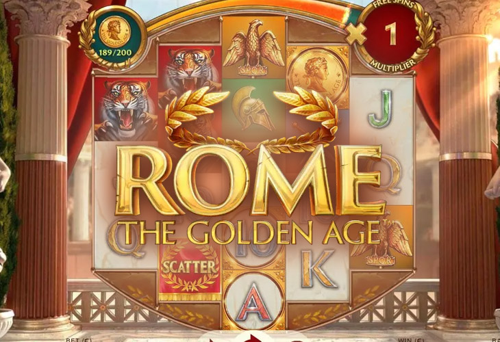 Rome: The Golden Age Slot Game Screenshot
