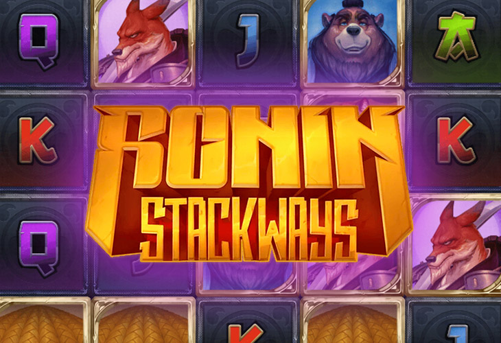 Ronin StackWays Slot Game Screenshot