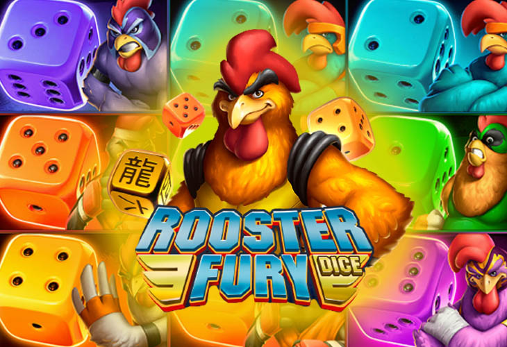 Rooster Fury Dice Slot Game Screenshot