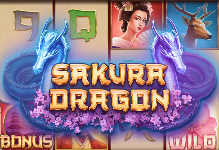 Sakura Dragon Slot Game Screenshot