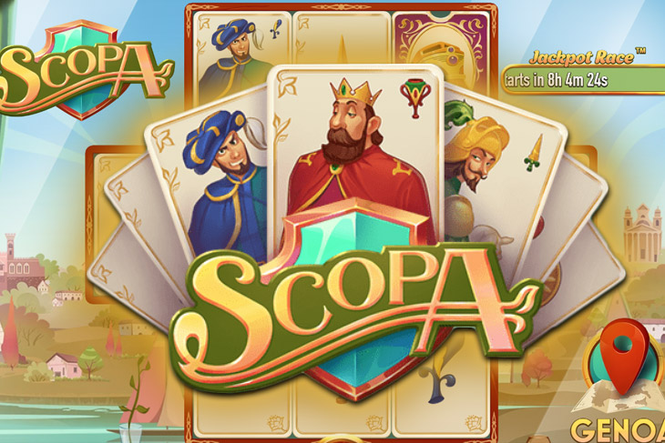 Scopa Slot Game Screenshot