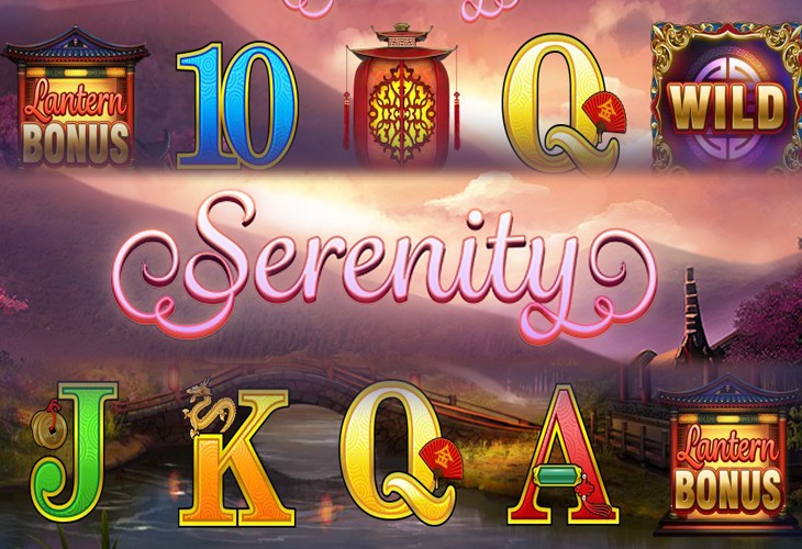 Serenity Slot Game Screenshot