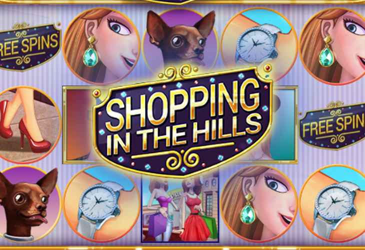 Shopping in the Hills Slot Game Screenshot