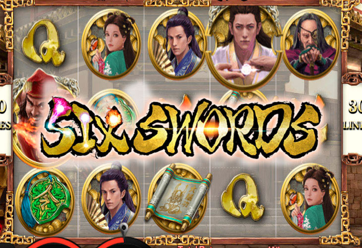 Six Swords Slot Game Screenshot