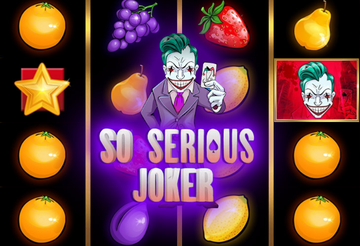 So Serious Joker Slot Game Screenshot