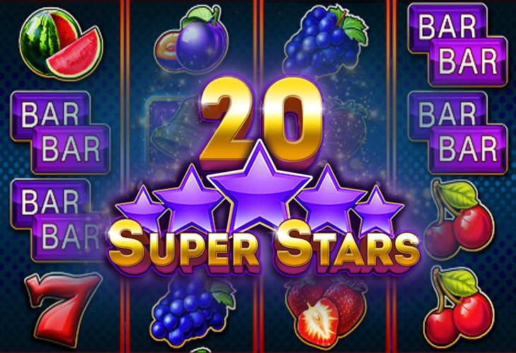 20 Super Stars Slot Game Screenshot