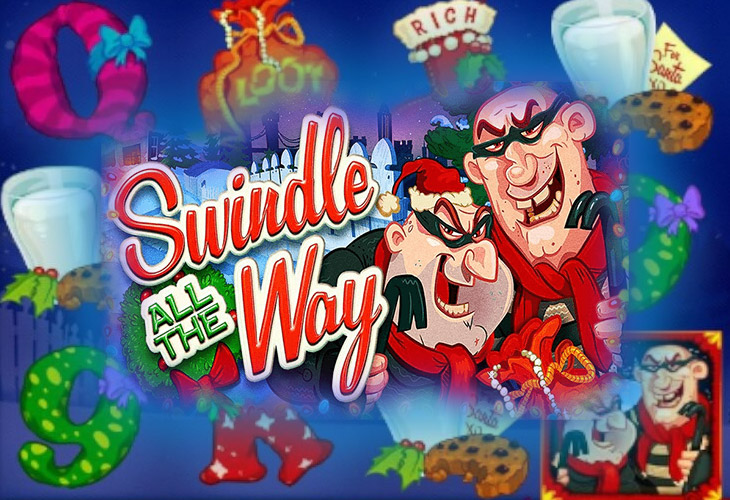 Swindle All the Way Slot Game Screenshot