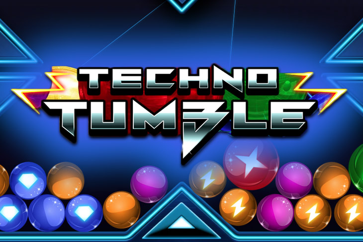 Techno Tumble Slot Game Screenshot