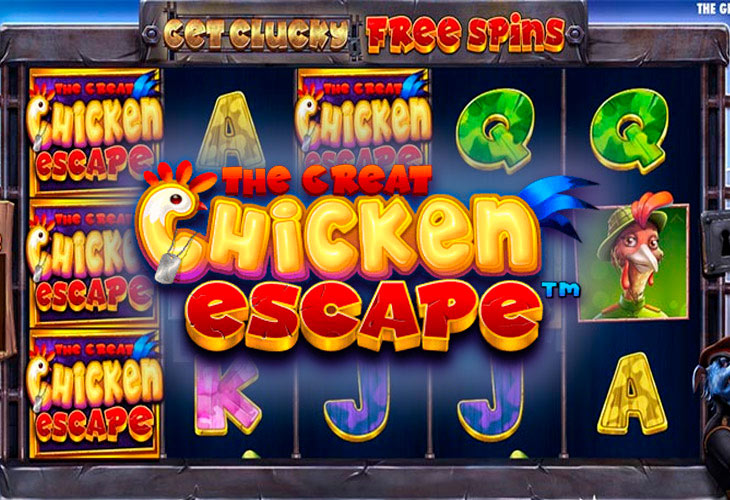 The Great Chicken Escape Slot Game Screenshot