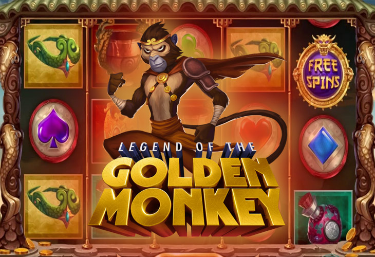 The legend of the Golden Monkey Slot Game Screenshot