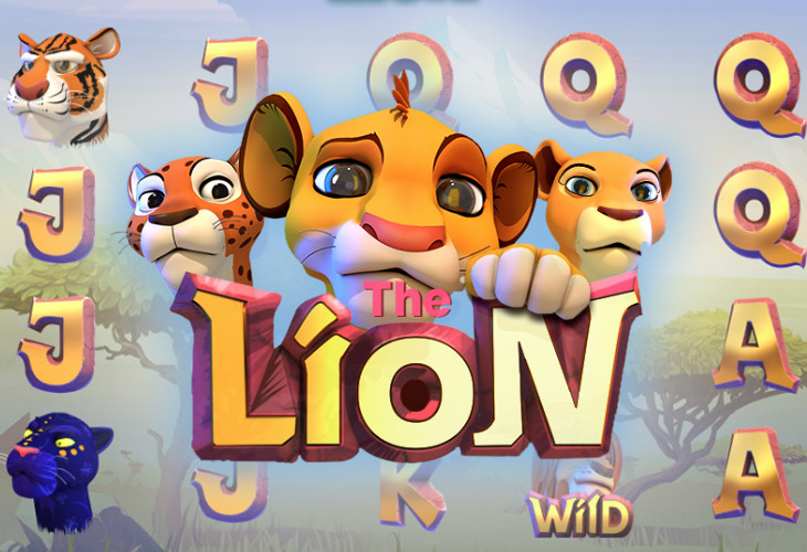 The Lion Slot Game Screenshot