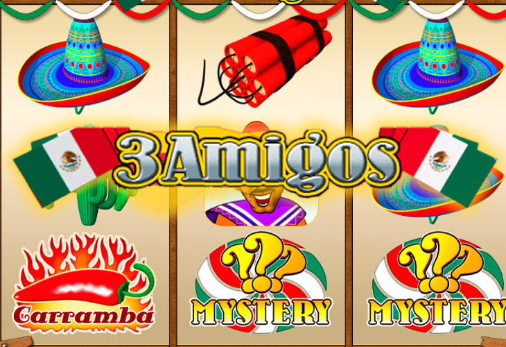 Three Amigos Slot Game Screenshot