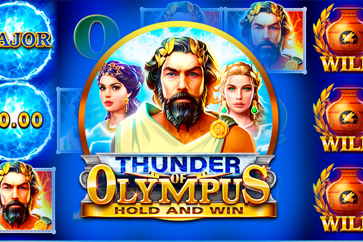 Thunder Of Olympus Slot Game Screenshot