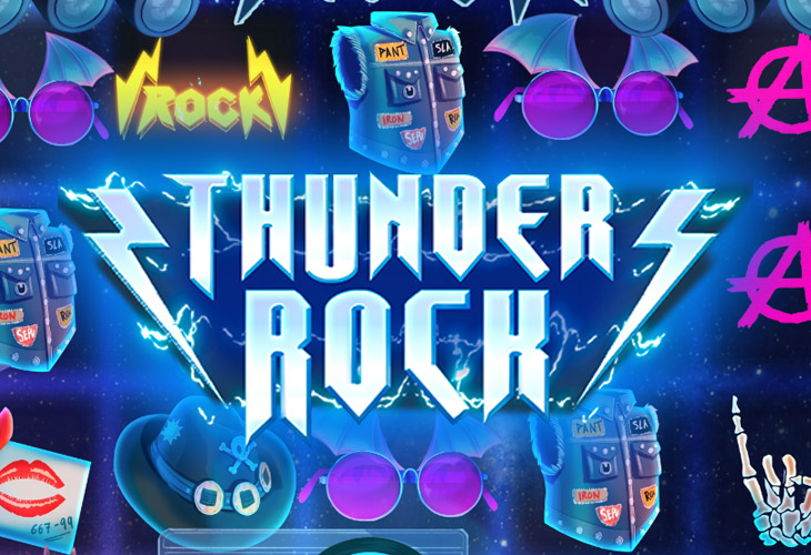 Thunder Rock Slot Game Screenshot