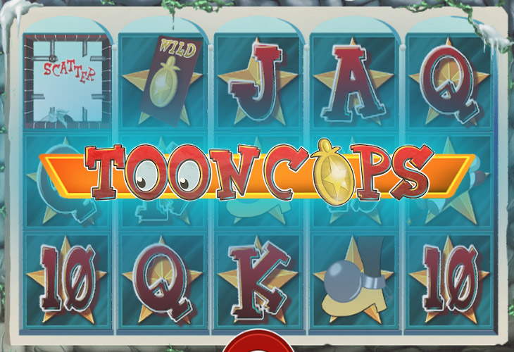 Tooncops Slot Game Screenshot