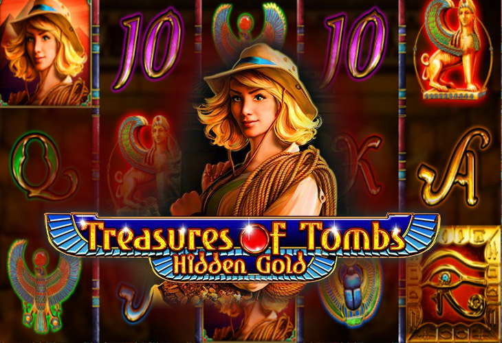 Treasures of Tombs Hidden Gold Slot Game Screenshot