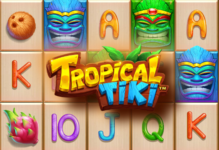 Tropical Tiki Slot Game Screenshot