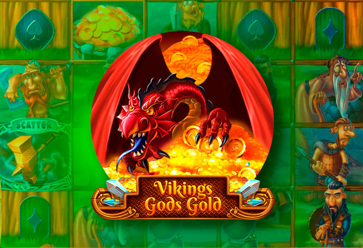 Vikings Gods Gold Slot Game Screenshot