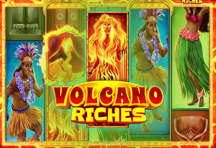 Volcano Riches Slot Game Screenshot