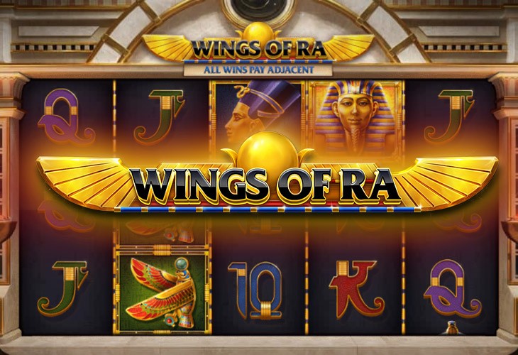 Wings Of Ra Slot Game Screenshot