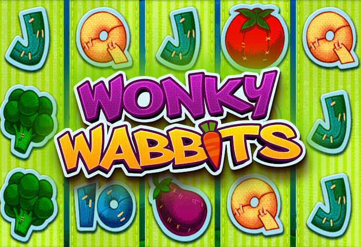 Wonky Wabbits Slot Game Screenshot