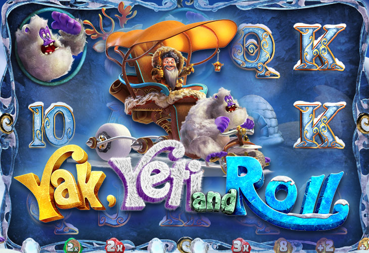 Yak, Yeti and Roll Slot Game Screenshot